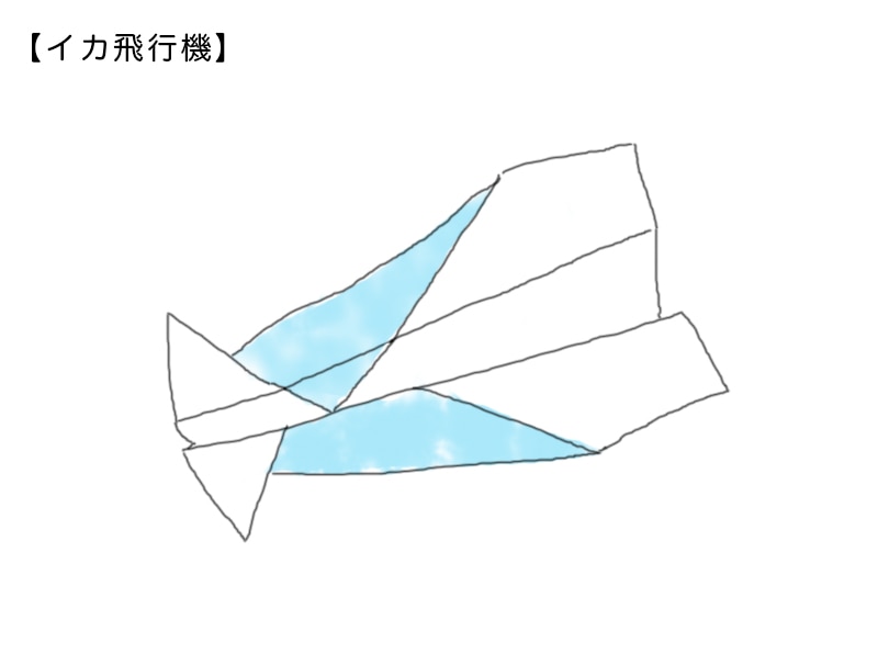イカ飛行機