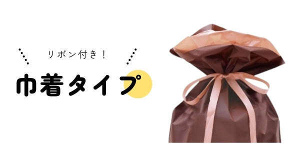 巾着タイプ(リボン付き)