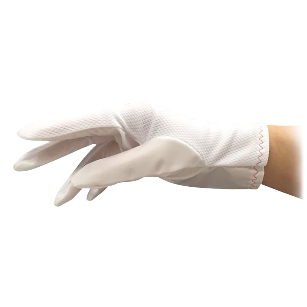 中田久吉商店 品質管理用手袋（自動縫製グローブ　ポップハンドR）　LL　10双入　D-930 LL 1袋（ご注文単位1袋）【直送品】