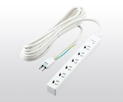 ヤザワコーポレーション 抜け止めタップ Y02JKNP605WH 1個(ご注文単位1個)【直送品】