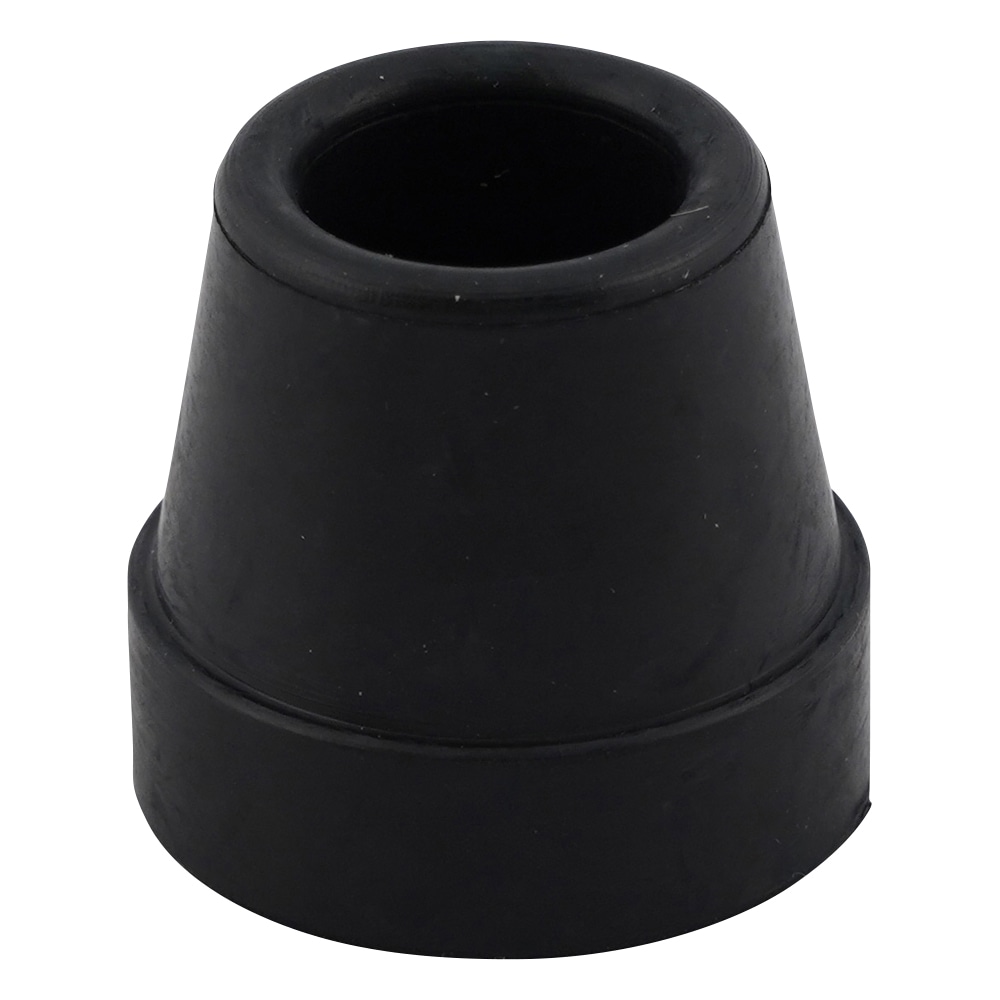 アズワン 交換用先端ゴム (安全杖用/黒/φ15mm) 50015BL 1個(ご注文単位1個)【直送品】