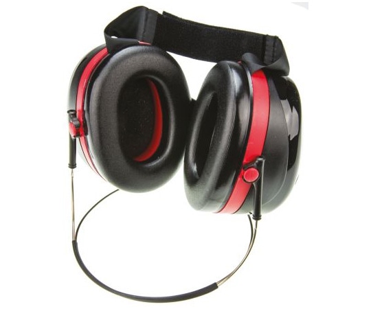 3M PELTOR 防音用イヤーマフ ネックバンド 黒 遮音値/SNR 35dB H540B-412 1個(ご注文単位1個)【直送品】