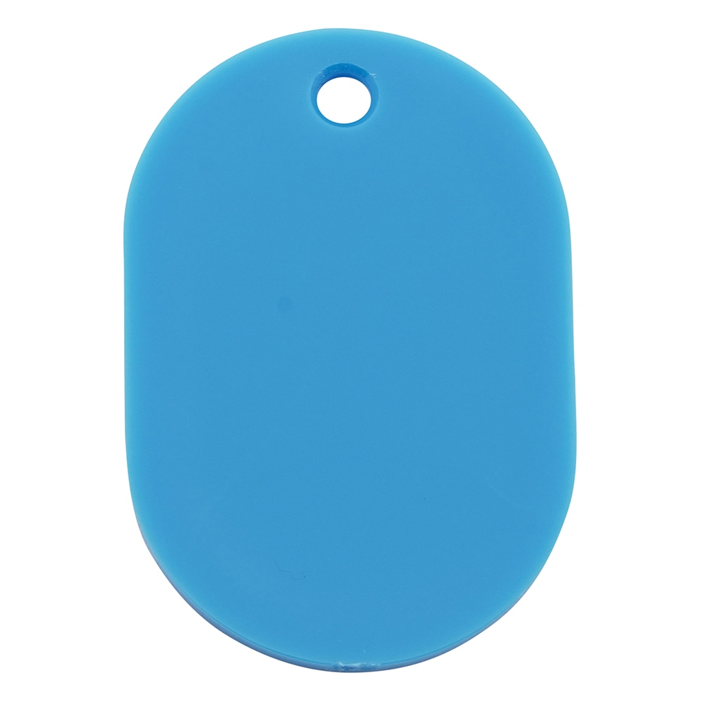 共栄プラスチック 番号札 小(31×45mm) 番号無し スカイ 1組(50枚入) 1組(ご注文単位1組)【直送品】