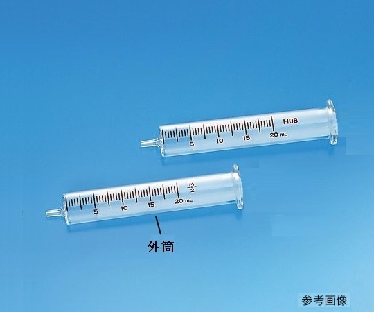 トップ 硝子注射筒 ルアー・ガラス先 外筒 5mL 1箱(10本入) 00207 1箱(ご注文単位1箱)【直送品】