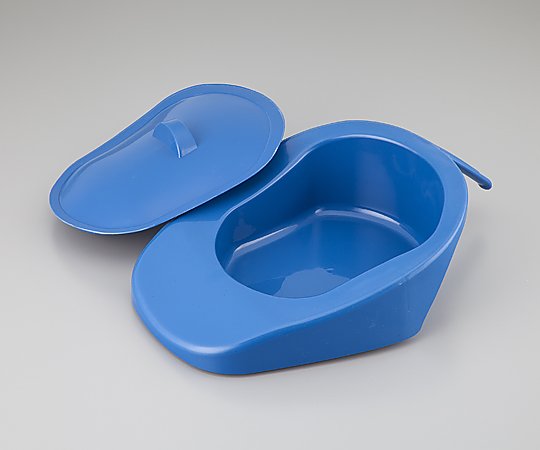 アズワン 差込便器(プラスチック製) 1300mL JCS0001A フタ付 1個(ご注文単位1個)【直送品】