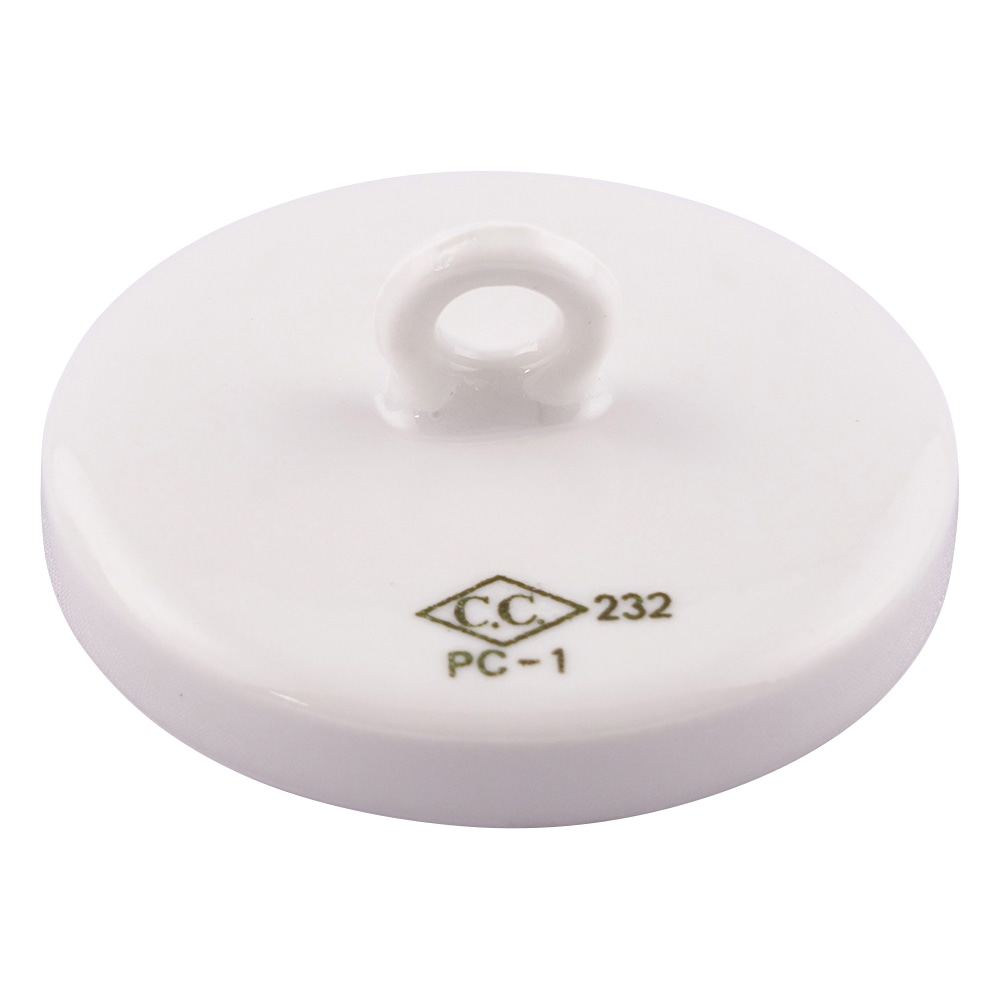 ニッカトー るつぼ(B型) フタ 15mL用(B型15mL共通) CW-B0 1個(ご注文単位1個)【直送品】