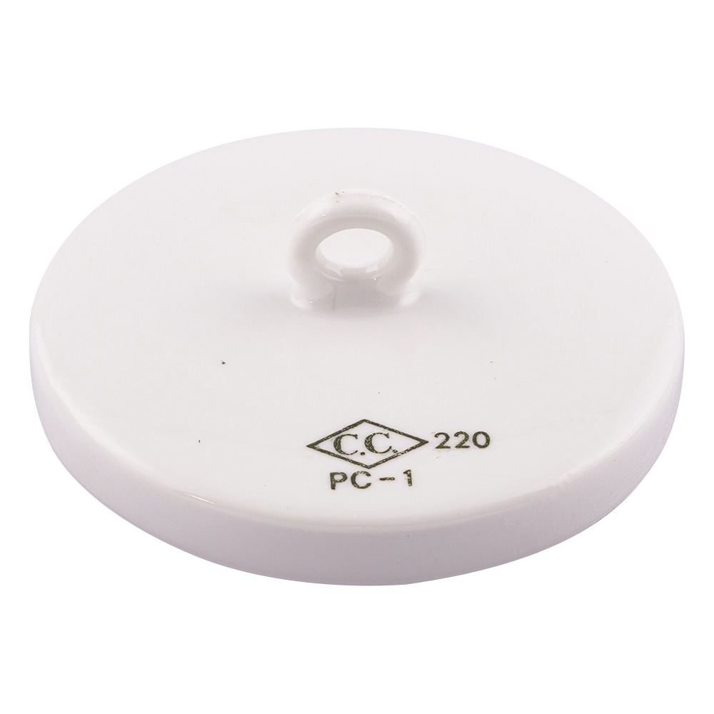 ニッカトー るつぼ(B型) フタ 50mL用 CW-B2 1個(ご注文単位1個)【直送品】