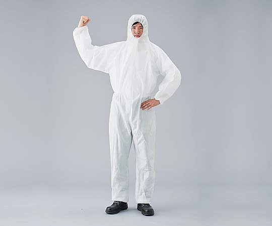 アズワン 作業つなぎ服 M 1枚(ご注文単位1枚)【直送品】
