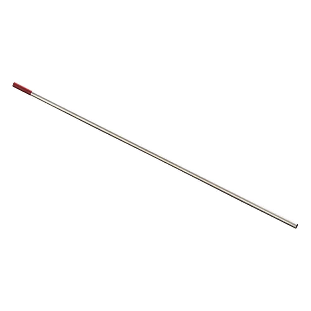 アズワン 溶接棒（タングステン電極棒）　トリウム入り　Φ3.2mm×150mm　WT20 1箱（ご注文単位1箱）【直送品】