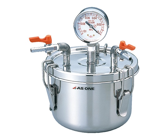 アズワン ステン真空缶 2L SSK-01 1個(ご注文単位1個)【直送品】