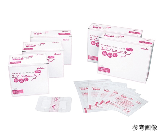 skinix エアウォールふ・わ・りパッド パッド付きフィルムドレッシング 60×90mm 50枚入　YB-226090P 1箱（ご注文単位1箱）【直送品】