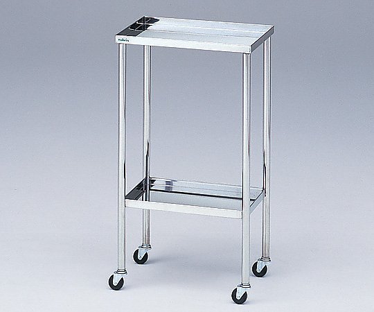 ナビス(アズワン) 折り上げ卓子 2段・小 450×300×825mm 2段小 1台(ご注文単位1台)【直送品】