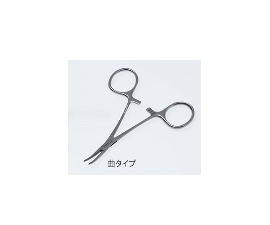 日本フリッツメディコ 止血鉗子 モスキート 10cm 曲 F053-0809 1個(ご注文単位1個)【直送品】