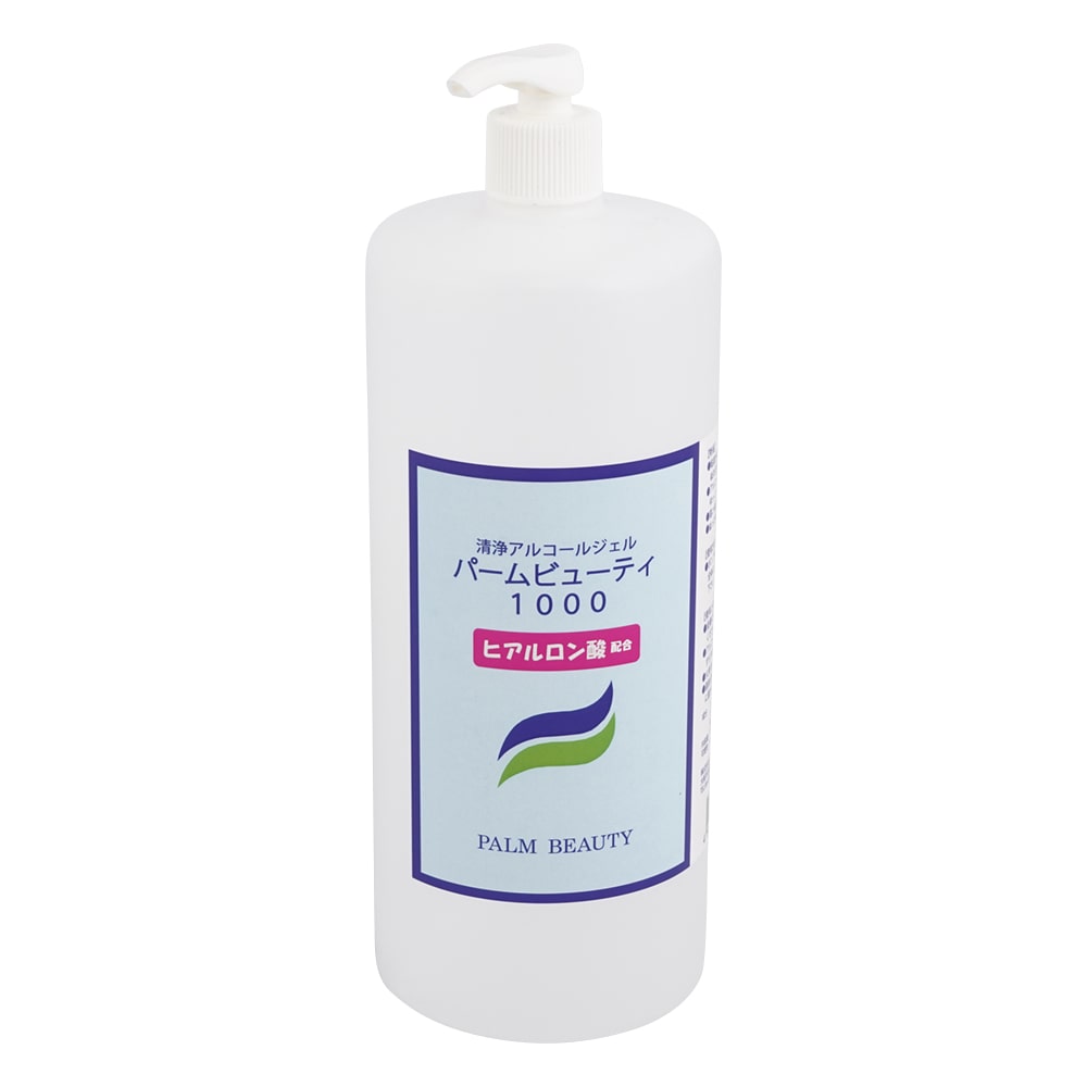 ユニロック 手肌除菌用アルコールジェル(パームビューティー) ボトル 1000mL 1本(ご注文単位1本)【直送品】