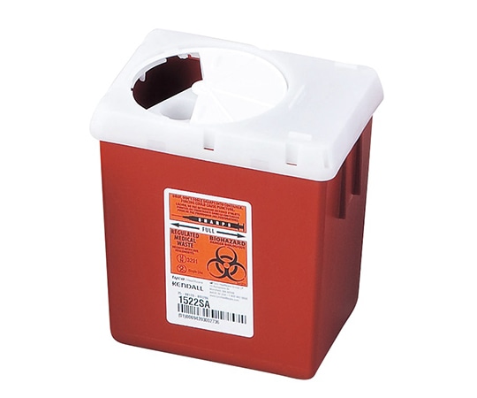 アズワン シャープセイフティーコンテナー 2L 1522SA 2L 1個(ご注文単位1個)【直送品】
