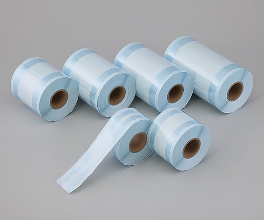 アズワン 滅菌バッグ(ヒダ付・ガゼットロールタイプ) 100mm×50mm×100m ERG-100EN 1巻(ご注文単位1巻)【直送品】