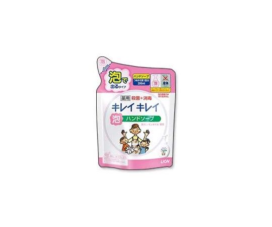 ライオン キレイキレイ 薬用泡ハンドソープ つめかえ用 200ML 1個(ご注文単位1個)【直送品】