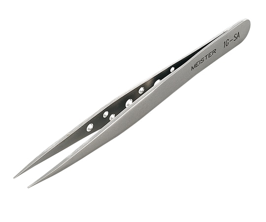 RUBIS MEISTERピンセット 極細 耐酸鋼 1G-SA 1本(ご注文単位1本)【直送品】