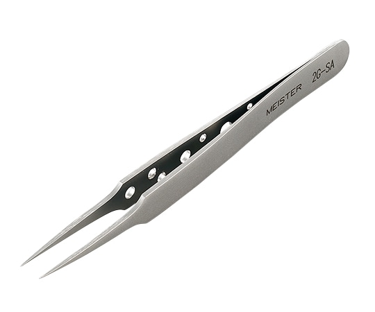 RUBIS MEISTERピンセット 極細 耐酸鋼 2G-SA 1本(ご注文単位1本)【直送品】