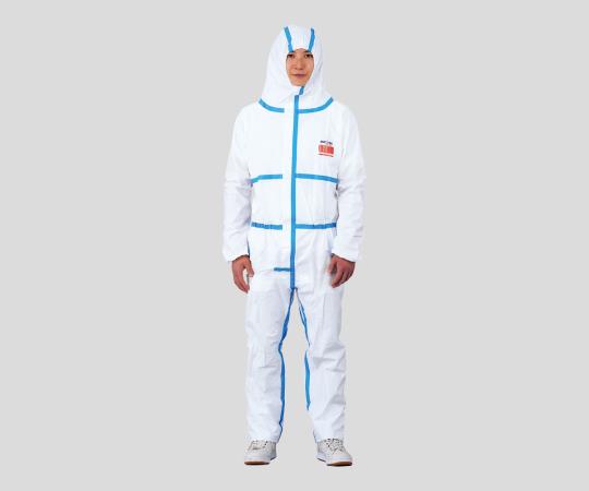 アズワン アズセーフつなぎ服(テープシールド付) S 1着(ご注文単位1着)【直送品】