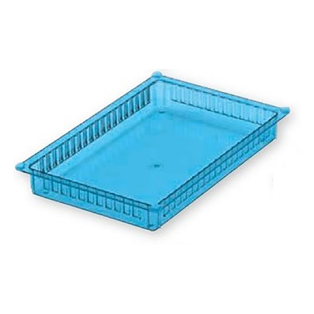 ナビス(アズワン) アルティア スタンダードポリカトレー クリアブルー 600×400×85 NRT-75BLCV 1個(ご注文単位1個)【直送品】