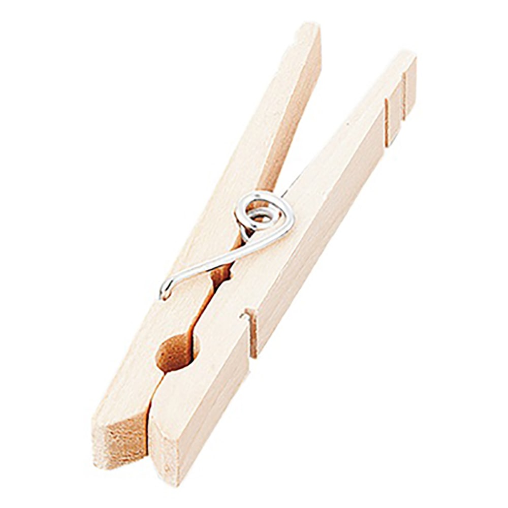 アズワン ラボ用クリップ 1箱(5個入) 木製 S 1箱(ご注文単位1箱)【直送品】