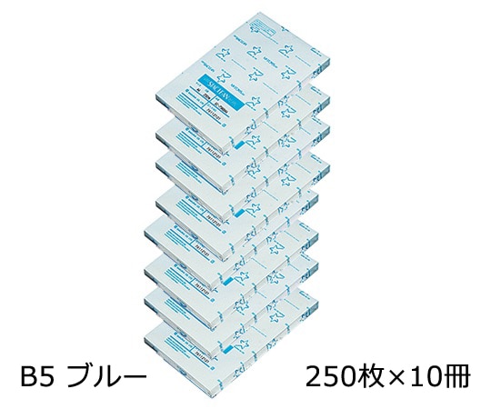 桜井 スタクリン ブルー B5 1ケース(250枚×10冊入) SC75RBB5 1ケース(ご注文単位1ケース)【直送品】