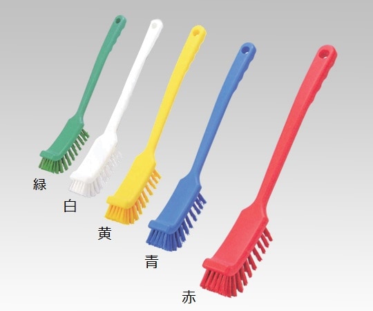 高砂 ロングハンドルブラシ　ハード　グリーン　55819 1本（ご注文単位1本）【直送品】
