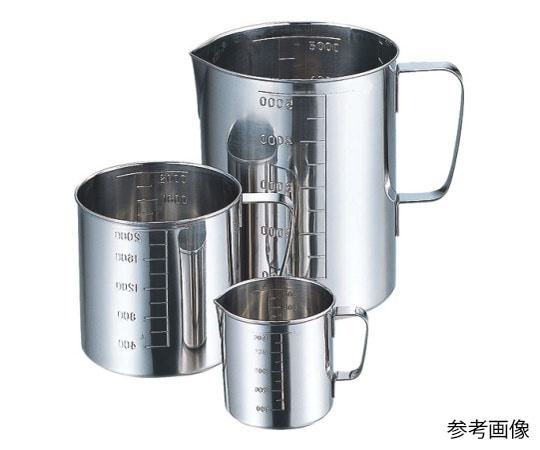 アズワン AG 18-8口付水マス 2L　 1個（ご注文単位1個）【直送品】