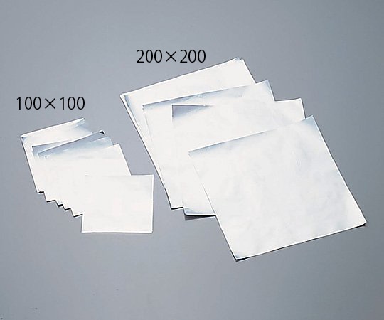 UACJ製箔 アルミシート 100×100mm 500入 10 1箱(ご注文単位1箱)【直送品】