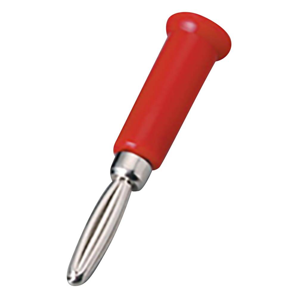 アズワン バナナ型チップ 赤 10ケ入 1箱(ご注文単位1箱)【直送品】