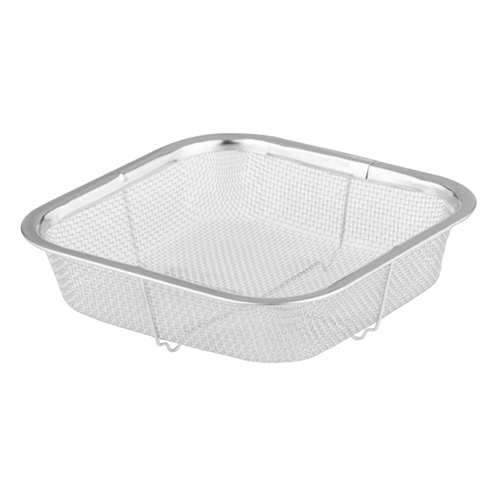 ミネックスメタル メッシュミニカゴ　角型 （181×181×47mm）　角 180mm 1個（ご注文単位1個）【直送品】