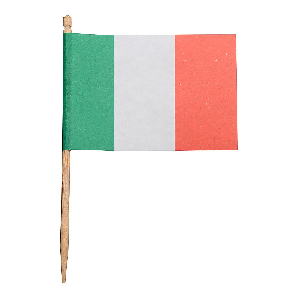 大黒工業 ランチ旗 イタリア(200本入) 1ケース(ご注文単位1ケース)【直送品】