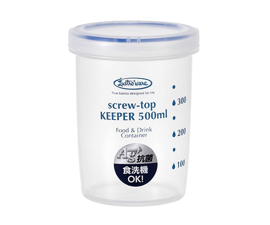 アズワン 保存容器(スクリュータイプ) 500mL B2274KN 1個(ご注文単位1個)【直送品】