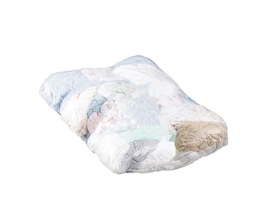 日光物産 メリヤスウエス 淡色 バラ 2kg W0250 1個(ご注文単位1個)【直送品】