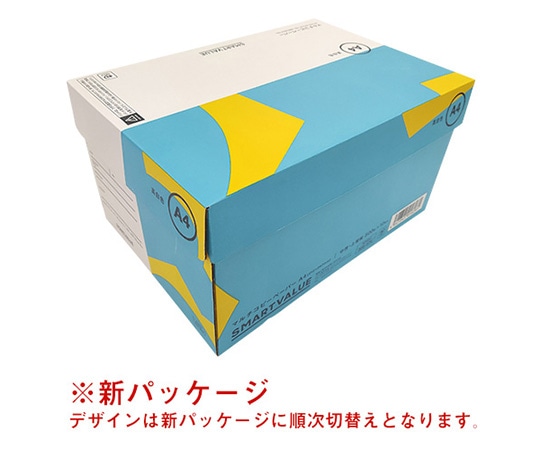 スマートバリュー コピーペーパー 高白色 A4 500枚 A032J 1冊(ご注文単位1冊)【直送品】