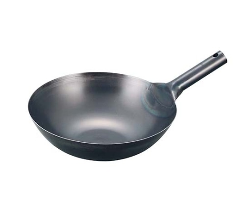 江部松商事 EBM 鉄ブルーテンパー プレス 中華片手鍋 27cm 2723800 1個(ご注文単位1個)【直送品】