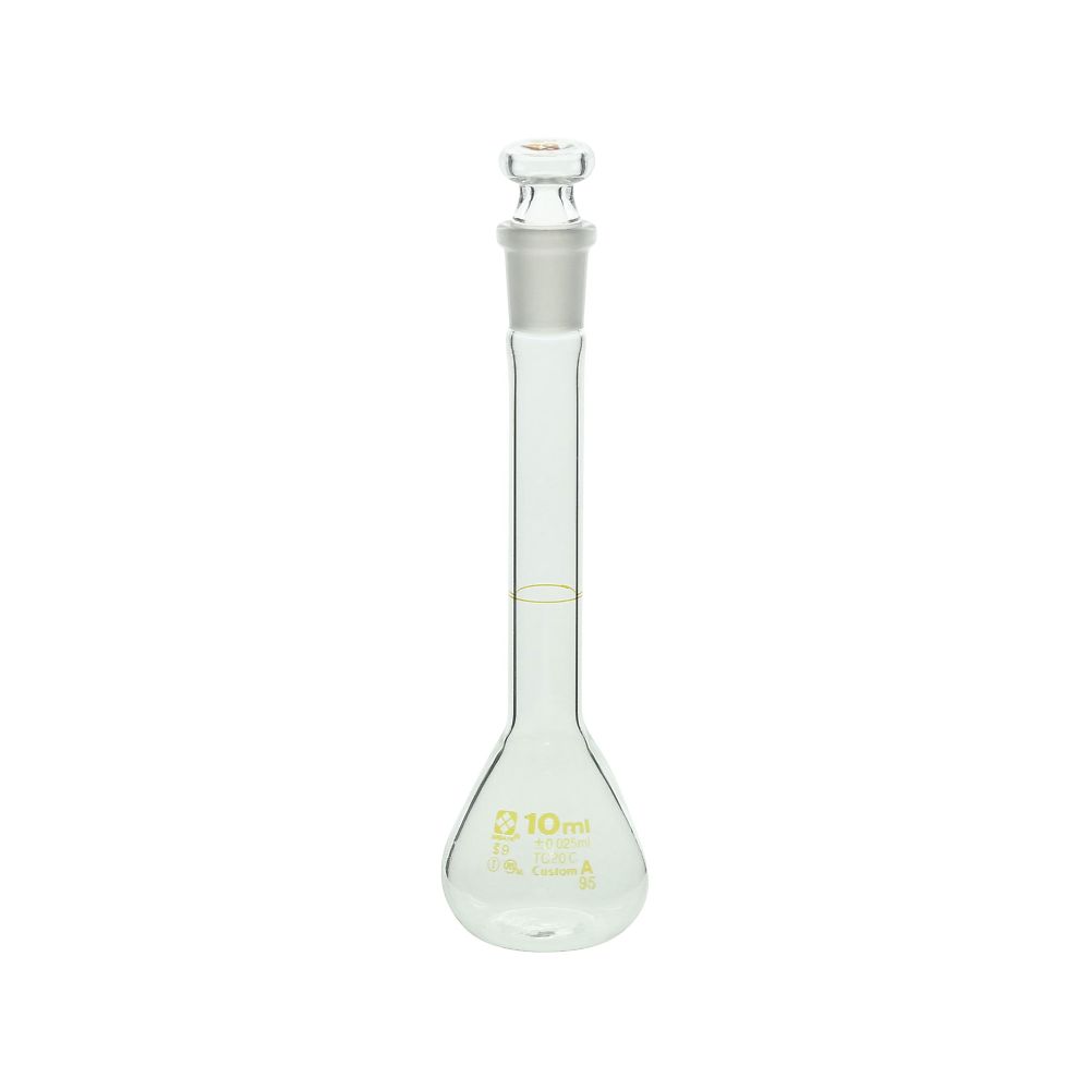 柴田科学 メスフラスコ(全量フラスコ・カスタムA) 10mL 026050-10 1個(ご注文単位1個)【直送品】