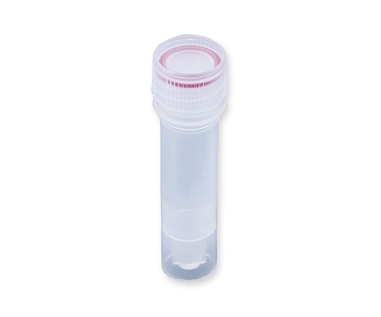 アズワン スクリューキャップ付遠沈管 スカート 目盛無し 1.5mL 1箱(50個×10袋入) T334-4S 1箱(ご注文単位1箱)【直送品】