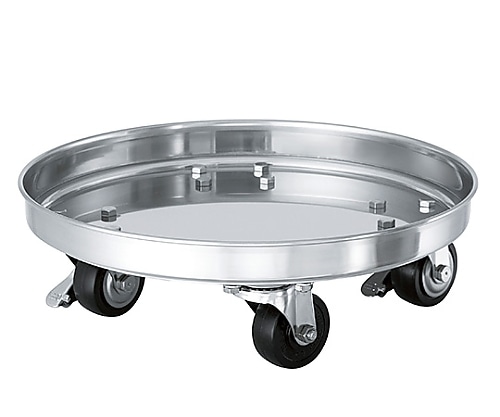 MONOVATE(旧:日東金属工業) タンク運搬用台車 (導電車輪付台車) KMD-47 1個(ご注文単位1個)【直送品】