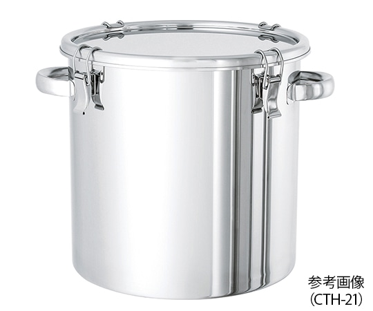 MONOVATE（旧：日東金属工業） 密閉式タンク　36L(把手タイプ・SUS304）　CTH-36 1個（ご注文単位1個）【直送品】