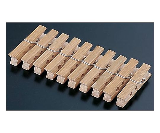 早川工業 竹 クリップ (10個付) 1ケース(ご注文単位1ケース)【直送品】