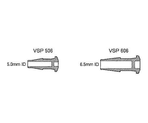 Nordson MEDICAL チューブ用ストッパープラグ 6.5mm 1袋（10個入）　VSP606 1袋（ご注文単位1袋）【直送品】