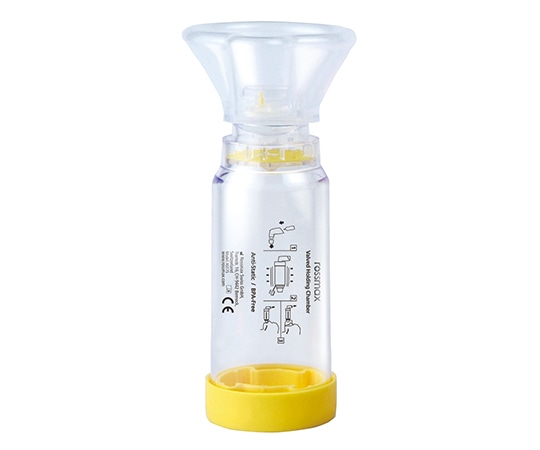 ROSSMAX エアロスペーサー Sサイズマスク付(0~1歳半) AS175 Yellow 1箱(ご注文単位1箱)【直送品】