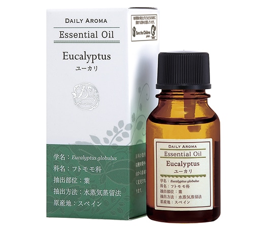 アズワン デイリーアロマエッセンシャルオイル 10mL ユーカリ 13941 1本(ご注文単位1本)【直送品】