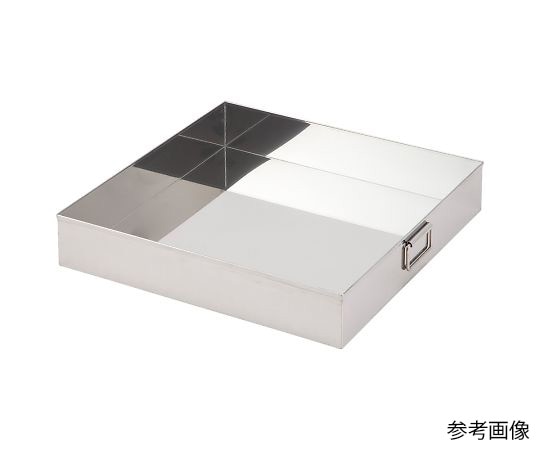アズワン ステンレス大型バット（パタン取手付）　850×550×50mm　 1個（ご注文単位1個）【直送品】