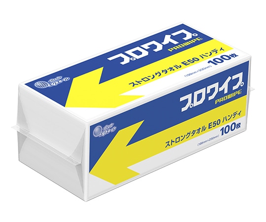 エリエール(大王製紙) エリエール プロワイプ ストロングタオルE50 ハンディ-100 1ケース(100枚×16パック入) 703429 1ケース(ご注文単位1ケース)【直送品】