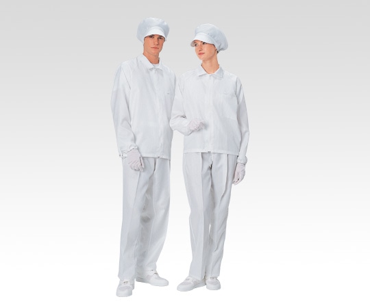 アズワン 無塵衣AS349C(男女兼用パンツ)L AS349C L 1着(ご注文単位1着)【直送品】