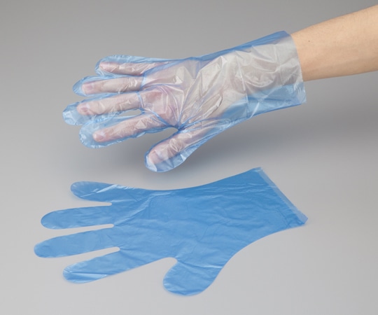 アズワン ポリエチレン手袋 100枚入 S　No.304 S 1袋（ご注文単位1袋）【直送品】