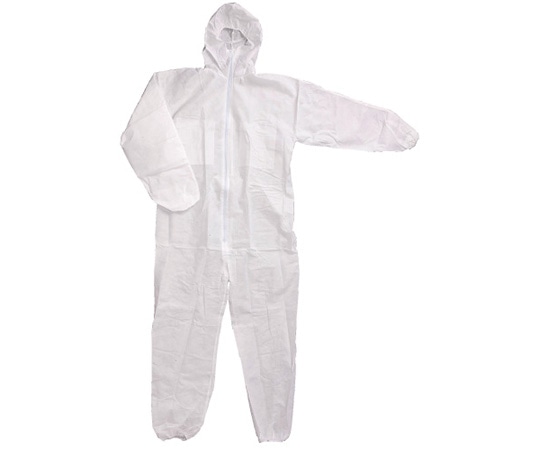 川西工業 不織布つなぎ服防塵タイプ L 7017 1枚(ご注文単位1枚)【直送品】